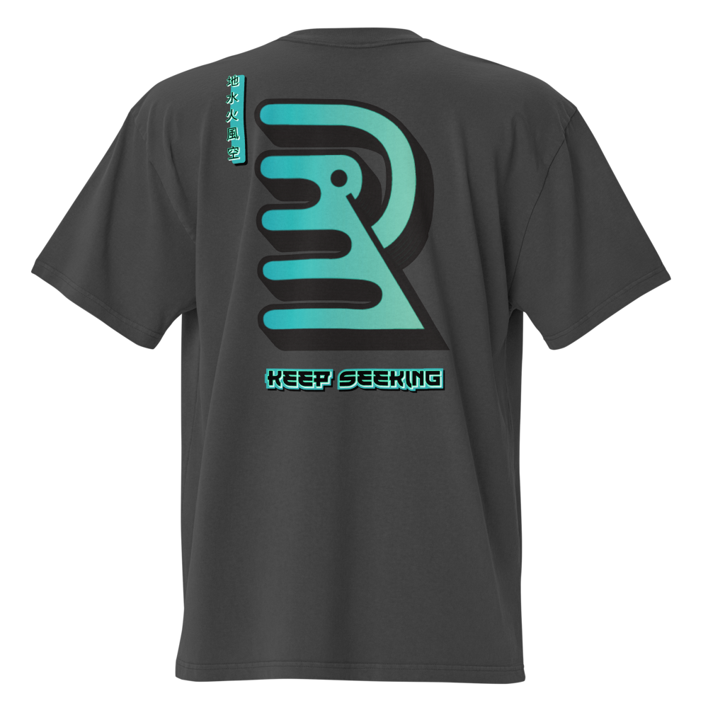 Readar tee — Black, Back