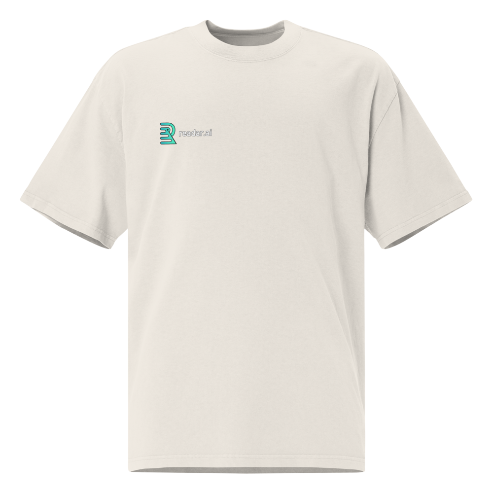Readar tee — Tan, Front